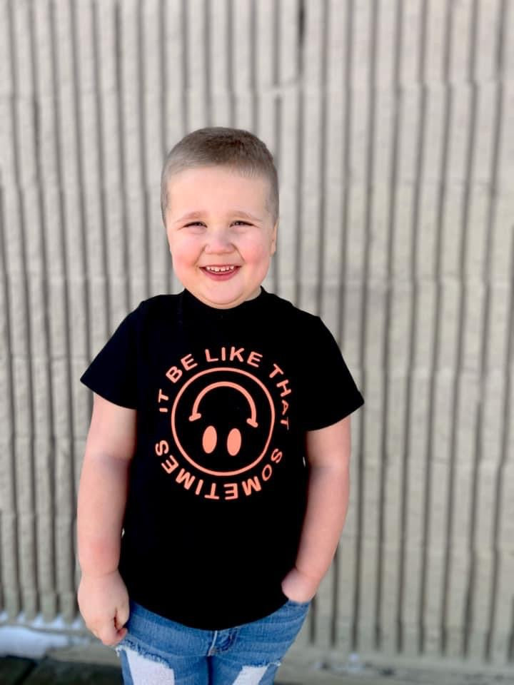 Smiley plain tee