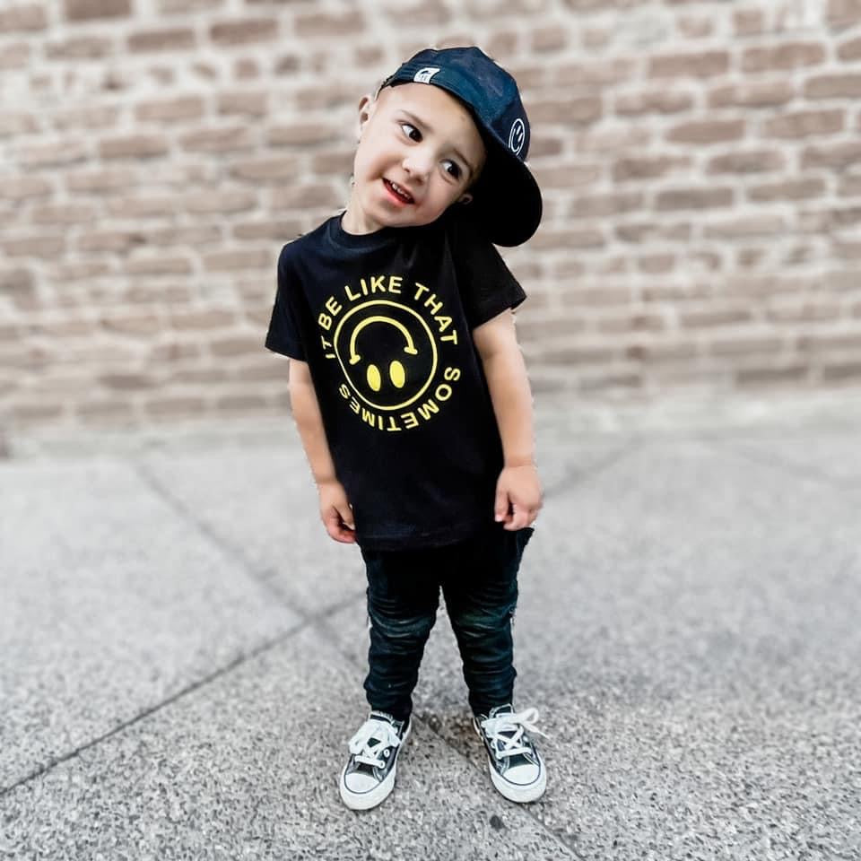 Smiley plain tee