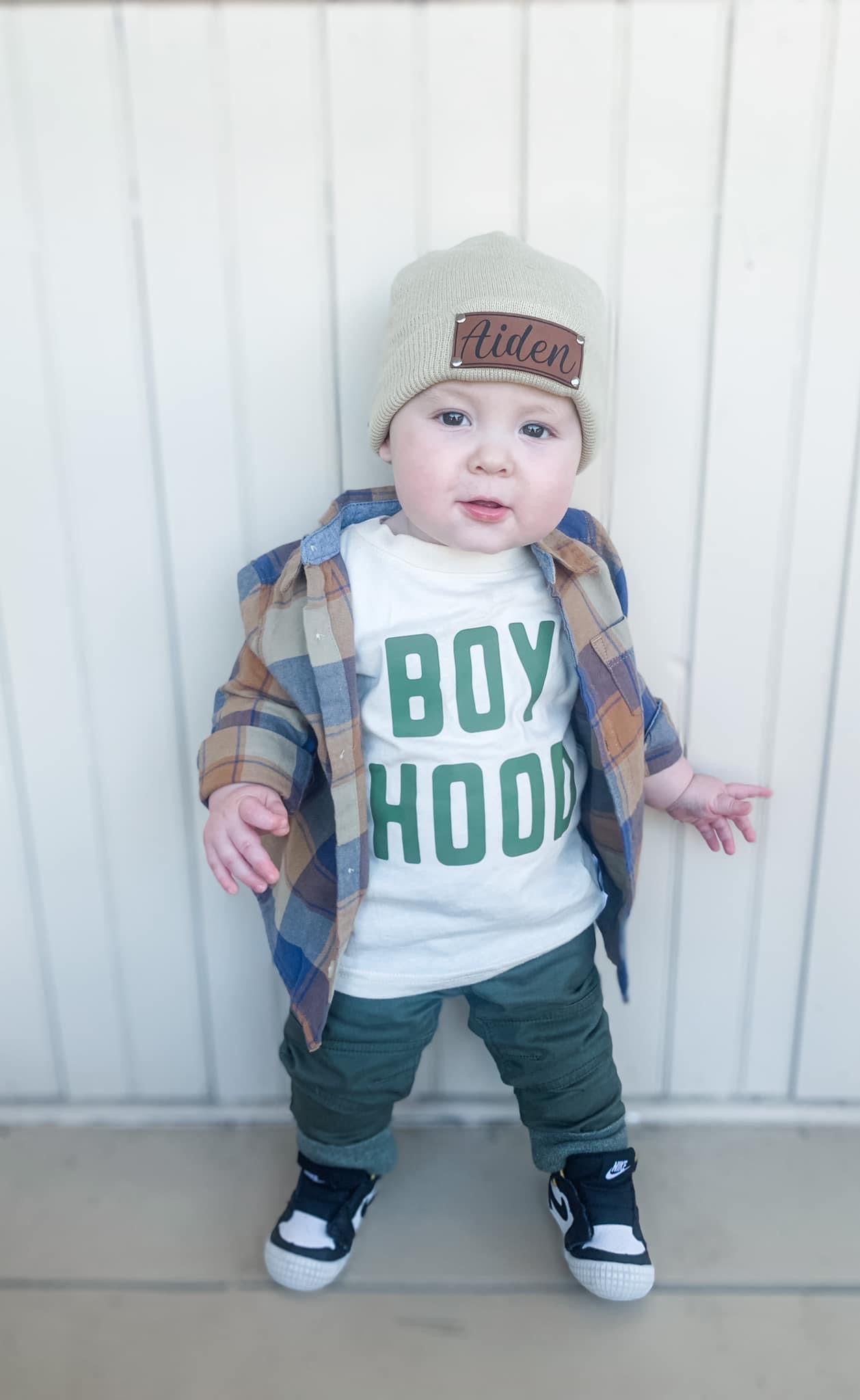 Boy Hood Tee (cream tee)