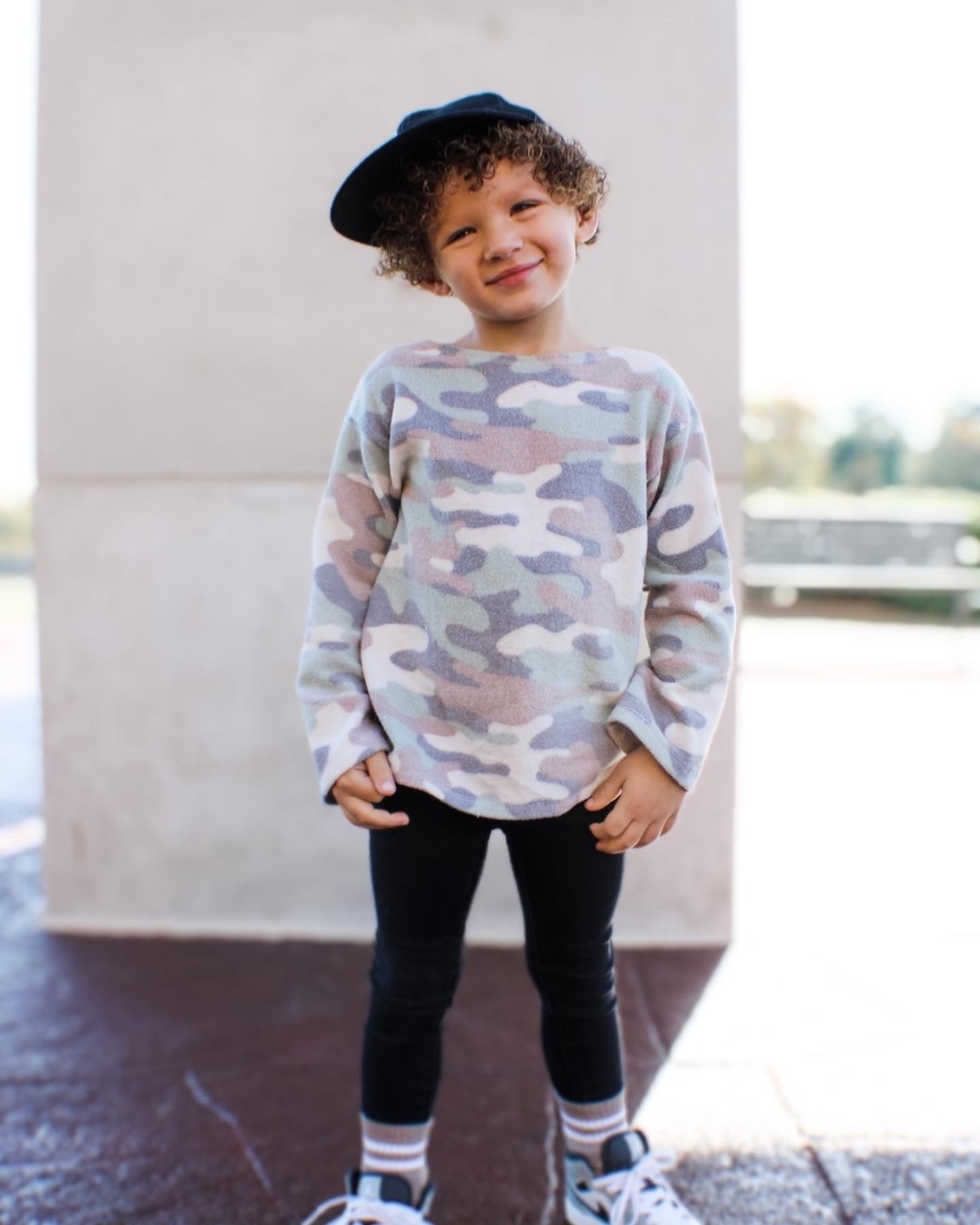Camo Lounge Sweater