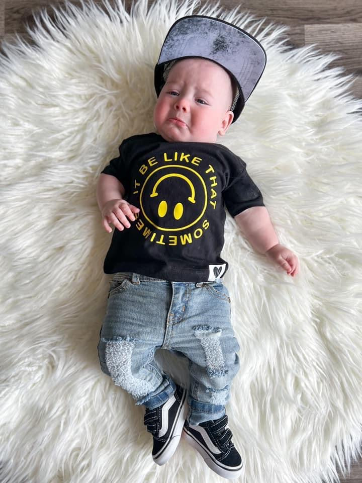 Smiley plain tee