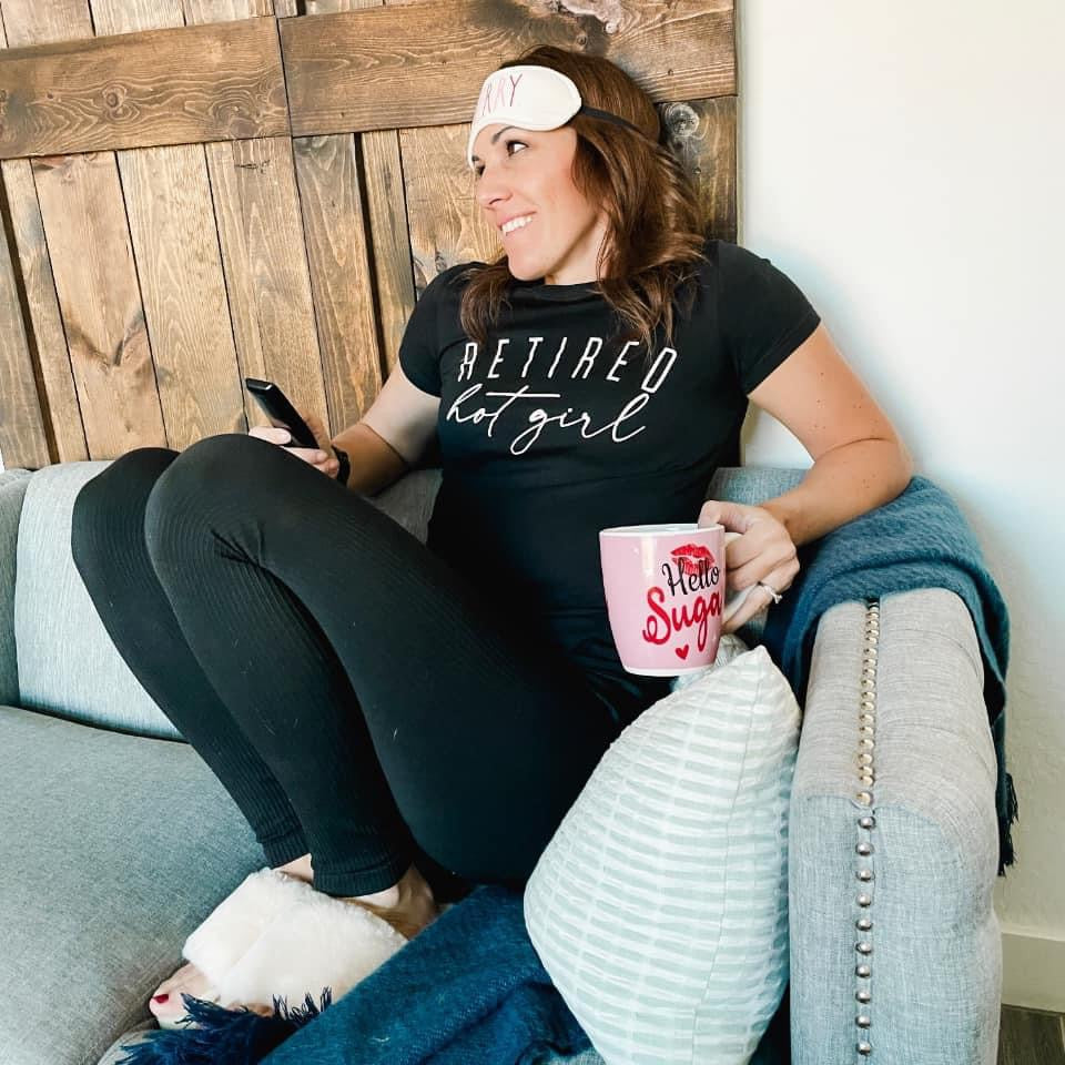 Retired Hot Girl (tee)