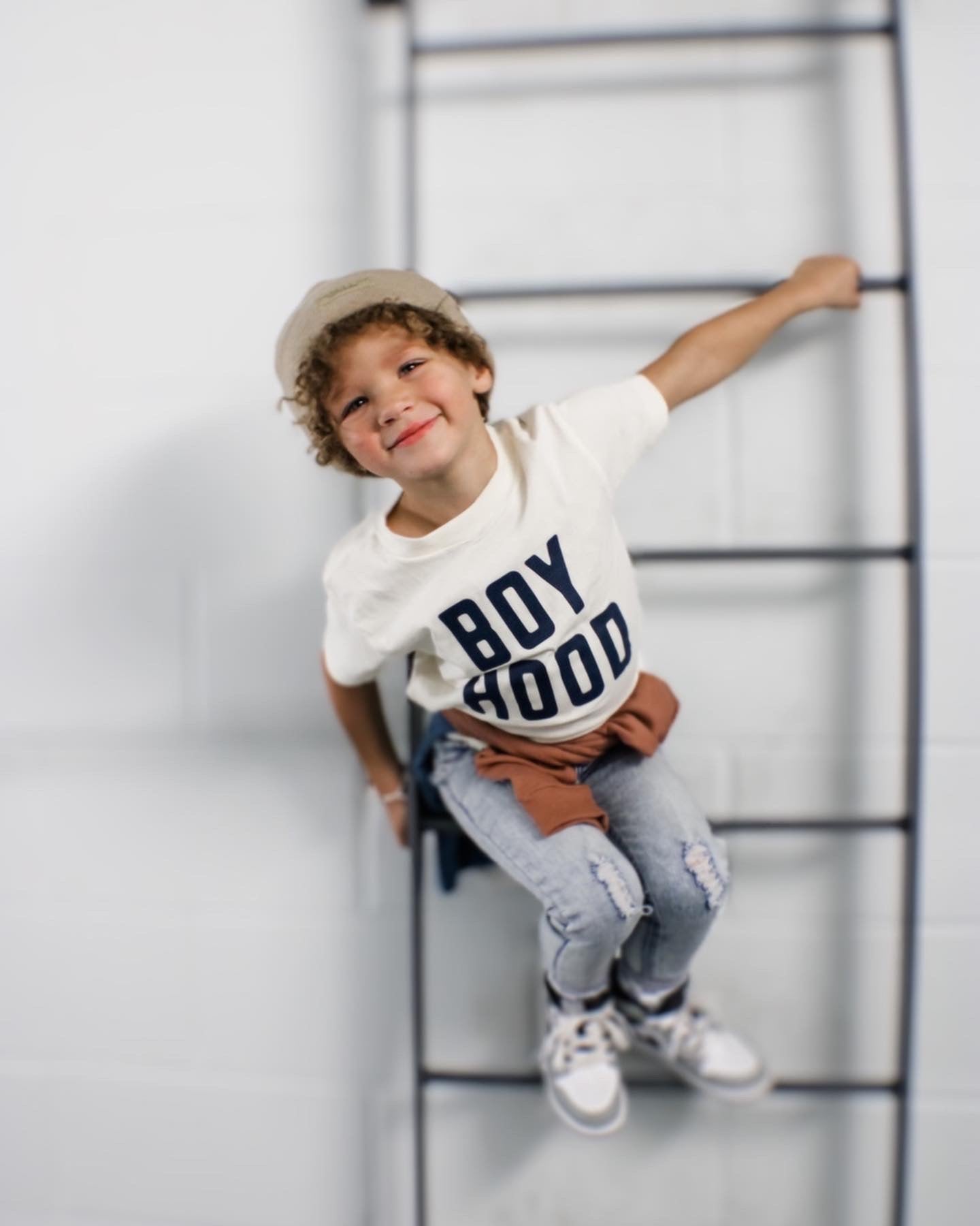 Boy Hood Tee (cream tee)