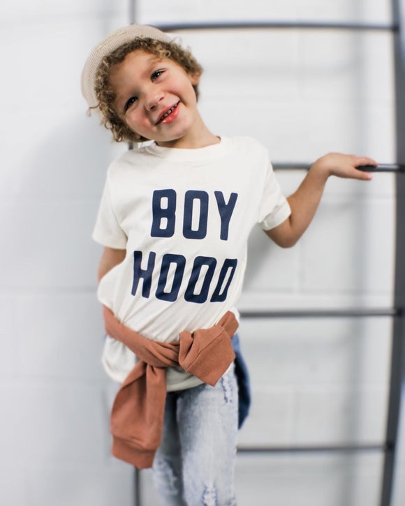 Boy Hood Tee (cream tee)